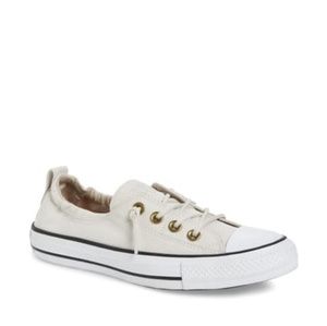 Converse shoreline peached twill sneaker size 6